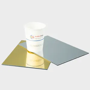 Goldensign Manufacturer 3mm 4mm 5mm 0.18*0.21 Exterior Used PE/ PVDF Aluminum Composite Panel Acp Sheet