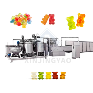 Xjingyo पूरी तरह से स्वचालित मिठाई नरम कैंडी बनाने की मशीन उपकरण उत्पादन लाइन पेशेवर कैंडी मशीन - Product Image 1