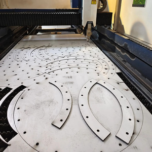316L Stainless <b>Steel</b> CNC Laser Cut <b>Brackets</b> 3mm Thick L Shape <b>Angle</b> for Offshore Platform Structural Mounts - Product Image 4