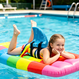 Flotador de espuma EVA personalizado con aleta de tiburón para niños, de secado rápido, para piscina, <span class=keywords><strong>precio</strong></span> de fábrica al por mayor - Product Image 1