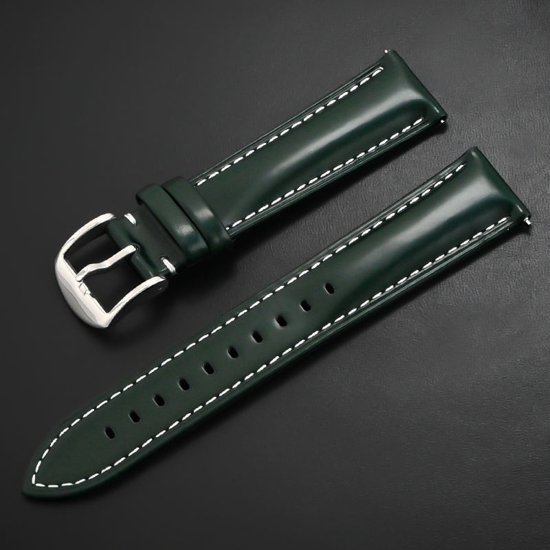 verde scuro + fibbia argento
