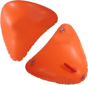 Sacs flottants pour kayak, sac de flottation étanche en PVC 0,7 mm avec valve, bouchon de valve et anneau (2 pièces) pour cordon de <span class=keywords><strong>parachute</strong></span> - Product Image 1
