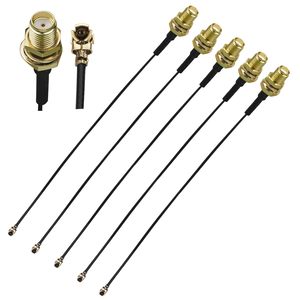 Rf1.13mm U.FL để <span class=keywords><strong>SMA</strong></span> nữ mất thấp cáp đồng trục cho Bộ định tuyến không dây <span class=keywords><strong>mini</strong></span> PCIe thẻ mạng mở rộng Pigtail Cáp - Product Image 5