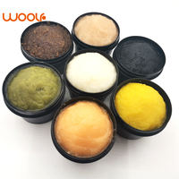 130ml Lulur Kopi Stroberi Pengelupas Kulit Melembapkan Scrub Tubuh Buah Garam Laut Perawatan Kulit Tubuh