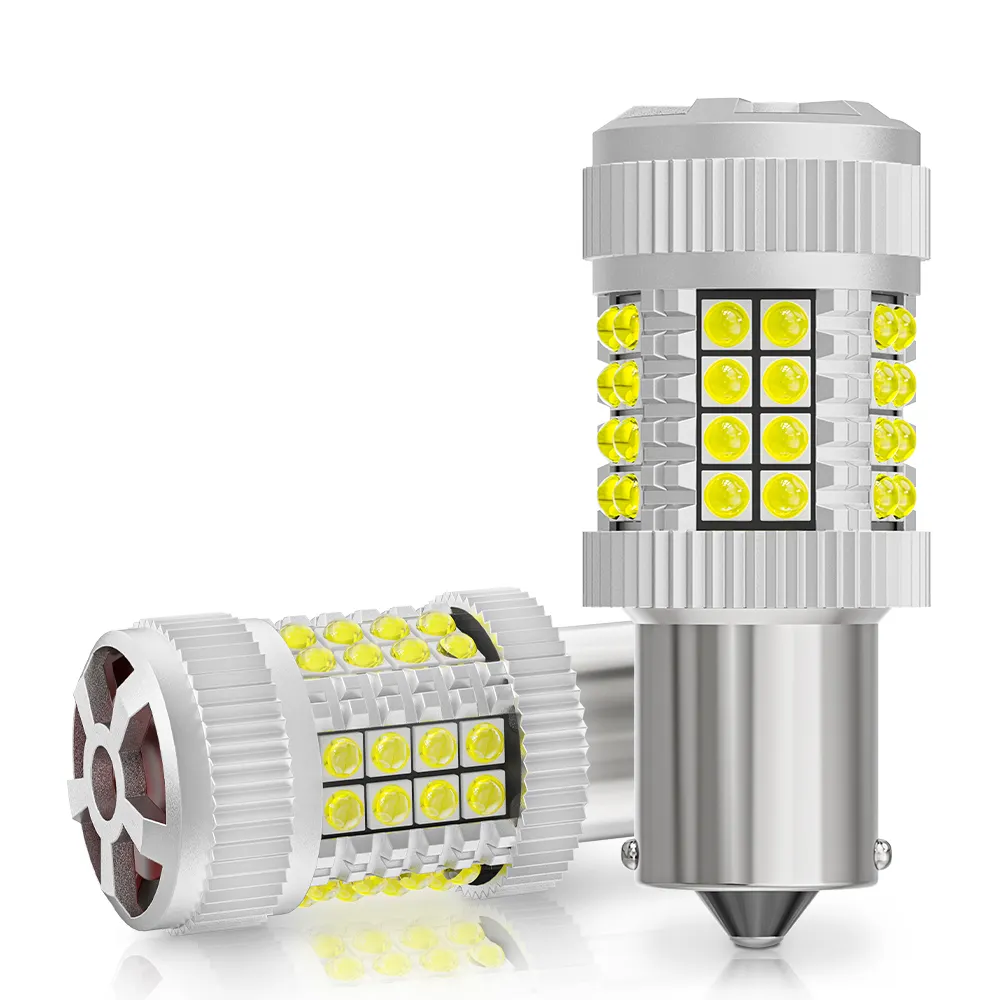 High brightness 3030 3D chips Red/Yellow/White braking light bulb turn brake light bulbs