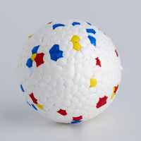 Jouet à mâcher pour chien en ETPU solide et durable, léger, résistant aux morsures, balle en caoutchouc indestructible, durable pour le jeu, emballé dans un sac