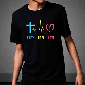 卸売 信仰 希望 愛 DTF アイロン転写シート Tシャツ用 - Product Image 6