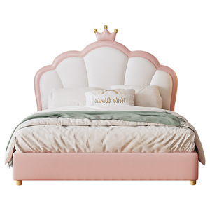 <span class=keywords><strong>Letto</strong></span> <span class=keywords><strong>singolo</strong></span> scorrevole moderno e personalizzabile, modello Castello dei Sogni con sponda di protezione per bambine, comodo mobile in legno per camera da <span class=keywords><strong>letto</strong></span> - Product Image 4