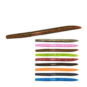 Señuelo de Pesca de Gusano de Plástico de Hundimiento Lento Top Right ST03 de 140 mm y 8,4 g, Señuelos de Pesca de Carpa, Señuelos Blandos para Peces de Agua Dulce - Product Image 1