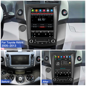 Android 14 Car Radio <b>Navigation</b> Multimedia Player Carplay For Toyota RAV4 Rav 4 2005-2012 Tesla Style Screen <b>GPS</b> 4G DSP RDS - Product Image 6