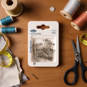 Spille di sicurezza Ilan da 28 mm, 50 pezzi, per cucito e artigianato - Product Image 3