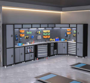 כבד משולב מתכת נירוסטה כלי רכב ארון כלי רכב ארון כלי odm סדנה מוסך 10 שנים - Product Image 4