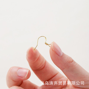 Gold Plated <b>Earring</b> <b>Hooks</b> 925 Silver Plated Pure Copper Nickel Free For <b>Earring</b> Making Drop Shape Jewelry Findings - Product Image 4