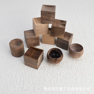 Diffuseur en bois en forme d'œuf, brûleur d'huiles essentielles d'aromathérapie au bois de santal, portable pour la maison et le bureau - Product Image 2