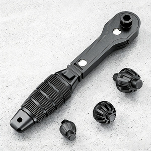 Clé à cliquet noire 2-en-1 pour mandrin de perceuse 12,7 mm et 17,5 mm - Product Image 6