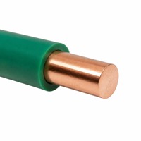 Câble d'alimentation électrique monobrin JHJD BV 50mm² à conducteur en cuivre massif, isolé en PVC, 450/750V, haute conductivité