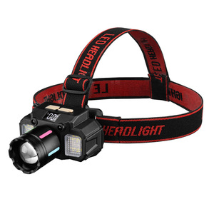 Linterna Frontal Recargable Rocky con Zoom Giratorio, Sensor de Inducción, Alcance de 500m, para Camping, Pesca y Actividades al Aire Libre - Product Image 1
