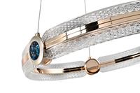 Plafonnier de salle à manger rond simple et luxueux, luminaire LED en acrylique pour chambre principale, ambiance cosy et romantique, idéal pour salon