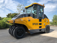 Compacteur de sol à double tambour vibrant XMR203, moteur diesel, haute efficacité, pour la construction et le compactage d'asphalte
