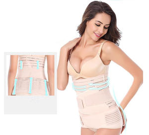 3 में 1 पोस्टपार्टम पेट समर्थन वसूली रैप Xl आकार लोचदार और सुरक्षात्मक कार्य के साथ - Product Image 4