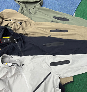 Veste de sport de football respirante à fermeture éclair intégrale, ensemble de survêtement <span class=keywords><strong>pour</strong></span> hommes, ensemble léger de veste et de pantalon de course <span class=keywords><strong>pour</strong></span> hommes - Product Image 3