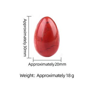 Uova di Cristallo Naturale Intagliate, <span class=keywords><strong>Pietre</strong></span> Lucidate per Regali Reiki, Collezioni, <span class=keywords><strong>Fertilità</strong></span>, Uovo di Avventurina Liscio, Pietra da Palmo - Product Image 4