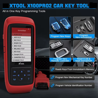 Programador de Llaves de Auto Xtool X100 Pro2, Escáner Automotriz IMMO, Lector de Códigos OBD2, Herramienta de Diagnóstico con Adaptador EEPROM, Actualización Gratuita