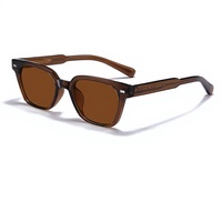 Gafas de Sol Unisex de Diseño para Mujer, Lentes Polarizadas TR90 TAC, Ligeras, Color Verde Grisáceo, Cuadradas, Protección UV400, para Conducir, Modelo CL 8648