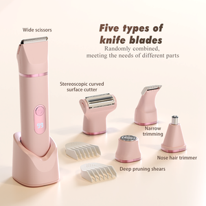 Tondeuse bikini électrique sans fil professionnelle pour <span class=keywords><strong>femme</strong></span>, rasoir électrique rechargeable, rasoir électrique pour poils du corps féminin, rasoir électrique pour parties intimes - Product Image 3