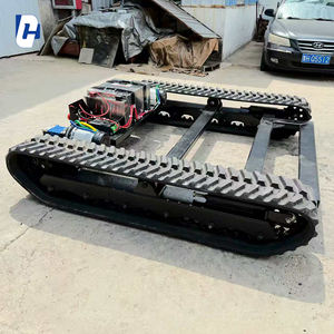 Cingolo di gomma cingolo in acciaio sottocarro piattaforma escavatore agricolo e macchina da giardinaggio pista - Product Image 5