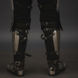 Ensemble d'armure traditionnelle 3D en acier massif, moulé à la main, pour costume médiéval HMB SCA, reconstitution historique, objet de collection - Product Image 2