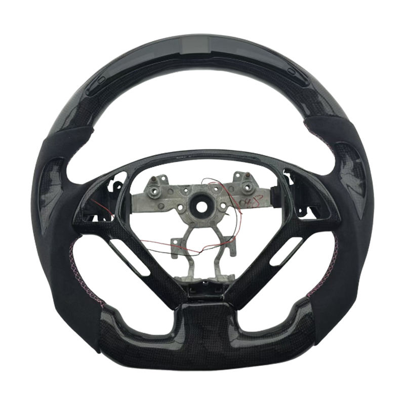 รังผึ้งคาร์บอน+หนังเจาะรู+กริป+LED