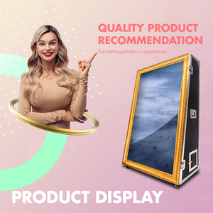 Cabine de photo interactive numérique à écran tactile de 55 à 65 pouces avec miroir Magic Selfie avec <span class=keywords><strong>appareil</strong></span> photo et imprimante compatible avec les appareils SLR - Product Image 5