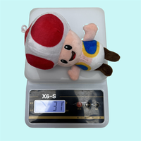 Vente en gros de jouets en peluche Super Mario de 4 à 8 pouces, porte-clés en peluche créatifs, poupées pour machines à griffes, cadeaux d'anniversaire pour enfants