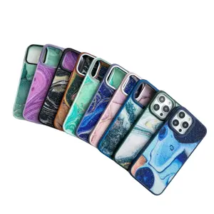 Fashion Bling Cell Phone Cover Shockproof Diamond Series For Girls IP14PROMAX.