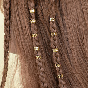 Strictement mode rétro épingles à cheveux style ethnique spirale cheveux anneaux bobine cheveux ressorts serpent dreadlocks irlandais cheveux accessoires - Product Image 1
