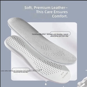 <span class=keywords><strong>Solette</strong></span> in lattice di pelle bovina per uomo e donna, invisibili, con aumento di <span class=keywords><strong>altezza</strong></span>, morbide, elastici, sensazione di camminare su un tappeto, confortevoli, confezione da due paia - Product Image 2