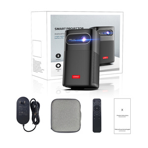 Xách tay 1080P Android chiếu 4K Max Độ phân giải Mini rạp hát tại nhà video laser được xây dựng trong loa trên máy chiếu loại - Product Image 4