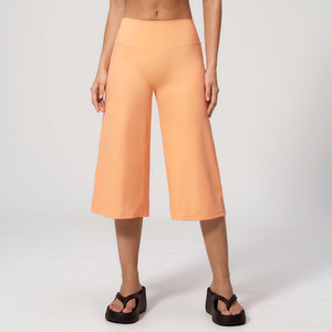 Ensemble 2 pièces été pour femme Lidong Fashion Boutique : haut <span class=keywords><strong>tube</strong></span> plissé et pantalon large taille haute - Product Image 3