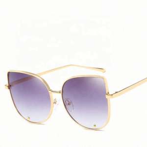 Gafas de Sol de Metal de Lujo para Mujer, Gafas de Sol de Ojo de Gato con Protección UV400, Espejo, Alta Calidad, Gran Venta 2021 - Product Image 6
