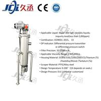 Filtre à haute viscosité autonettoyant JCI AFE 120 Mesh - Système d'irrigation automatique - Filtre à eau industriel - Grattoir - Certifié ISO9001 CE