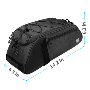 <span class=keywords><strong>Bolsa</strong></span> de equipaje y cajas para Motor de bicicleta, accesorio de viaje de nailon plegable, resistente al agua, para maletero, asiento trasero - Product Image 2