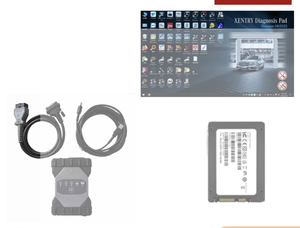 YLA คุณภาพสูงสำหรับมัลติเพล็กเซอร์ Benz C6 MB STAR C6 DOIP Analyzer รถยนต์รุ่นใหม่ DTS V2024 SSD XENTRY DTS Tool แบตเตอรี่ - Product Image 3