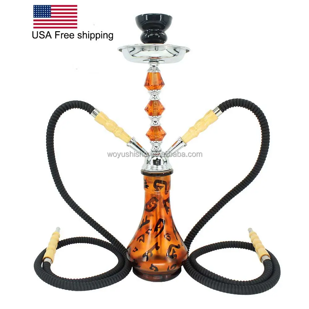 A cheap two hose hookah with rave reviews Safe and healthy hookah