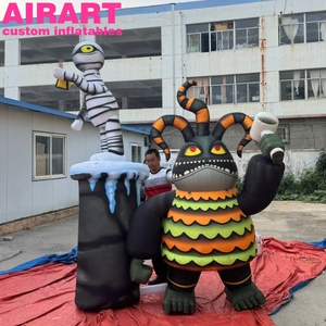 Monstruo Inflable Publicitario <span class=keywords><strong>de</strong></span> Dibujos Animados <span class=keywords><strong>de</strong></span> 2.5 Metros - Divertidos Monstruos Inflables para Decoración <span class=keywords><strong>de</strong></span> Escenarios - Product Image 5