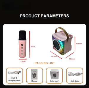 Stereo Bt Waterproof Outdoor Portable Wireless Mini <strong>Dj</strong> Sound <strong>Speaker</strong> Home Mini <strong>Small</strong> Audio Super Bass Audio Player Studio - Product Image 5