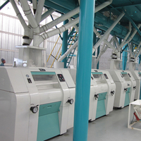 Ligne de production de farine de blé super blanche 60TPD 100TPD 120TPD 150TPD 300TPD 500TPD – Machine de moulin à farine de blé