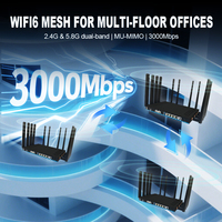 Router Inalámbrico 5G de Doble SIM Openwrt a Precio de Fábrica, 802.11AX, 3000 Mbps, Doble Banda, 1 GB de RAM, Módem 4G LTE, Router 5G con Ranura para Tarjeta SIM