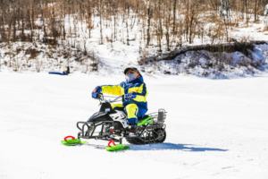 Sopop 800W/48V électrique hiver <span class=keywords><strong>luge</strong></span> neige Racer neige motoneige volant monter sur neige herbe <span class=keywords><strong>sable</strong></span> Scooter - Product Image 6