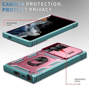 Per <span class=keywords><strong>Samsung</strong></span> Galaxy S24 Ultra Camera Slide cavalletto per cavalletto <span class=keywords><strong>A54</strong></span> A53 A34 A14 A13 multistrato resistente S23 FE S22 S21 A20 custodia - Product Image 2